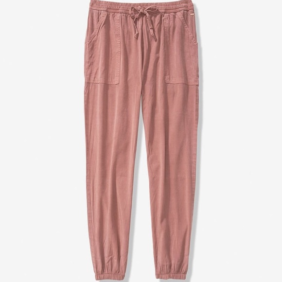 Like New VS PINK EASY LIGHTWEIGHT JOGGER PANT Peppercorn Brown Lyocell blend - Picture 3 of 9